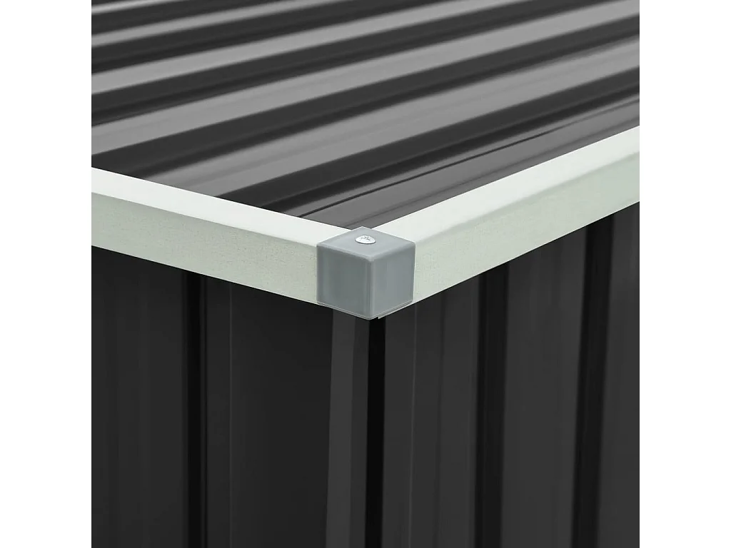 Caixa de armazenamento de jardim Antracite 171x99x93 cm