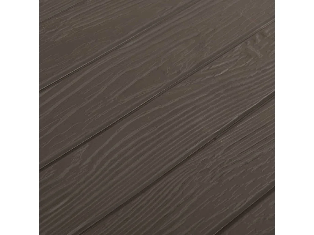 Caixa de armazenamento de jardim marrom 78x44x55 cm