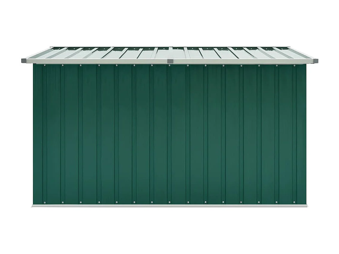 Caja de almacenamiento de jardín Verde 171x99x93 cm