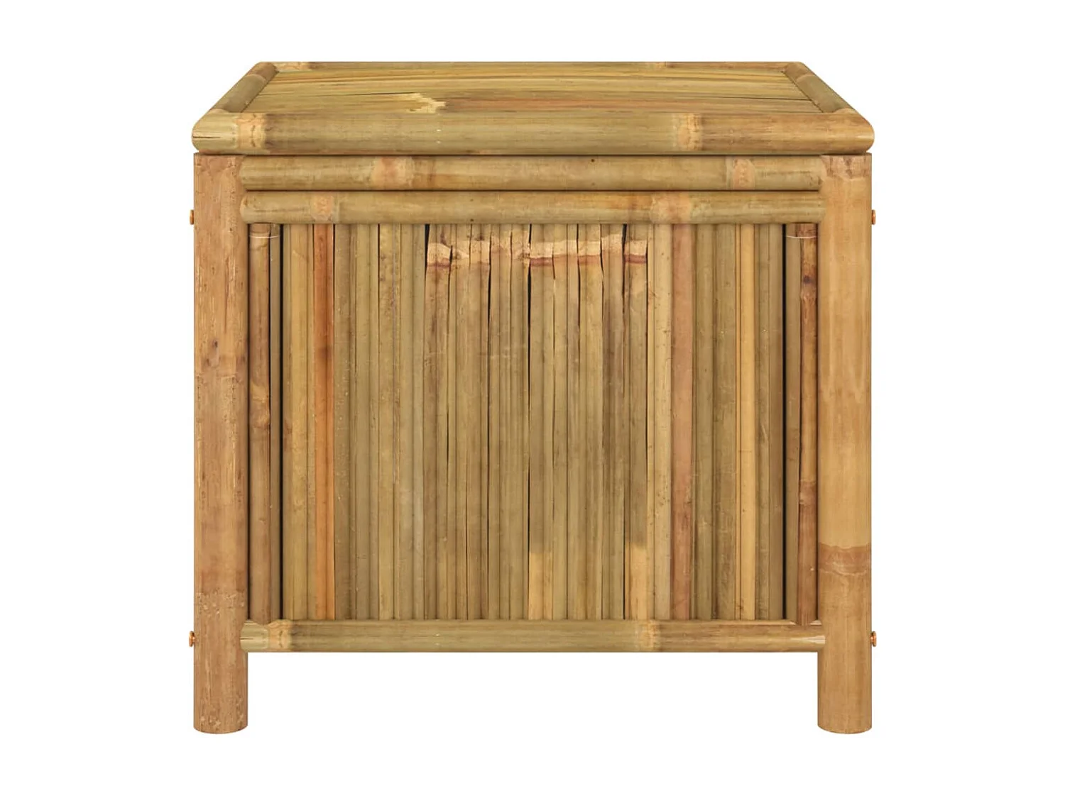 Boîte de rangement de jardin 60x52x55 cm Bambou