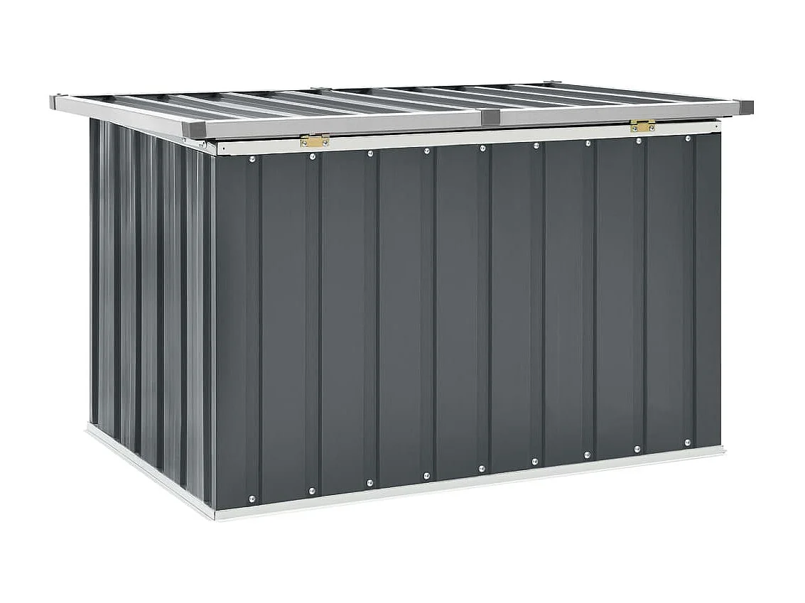 Boîte de rangement de jardin Gris 109x67x65 cm