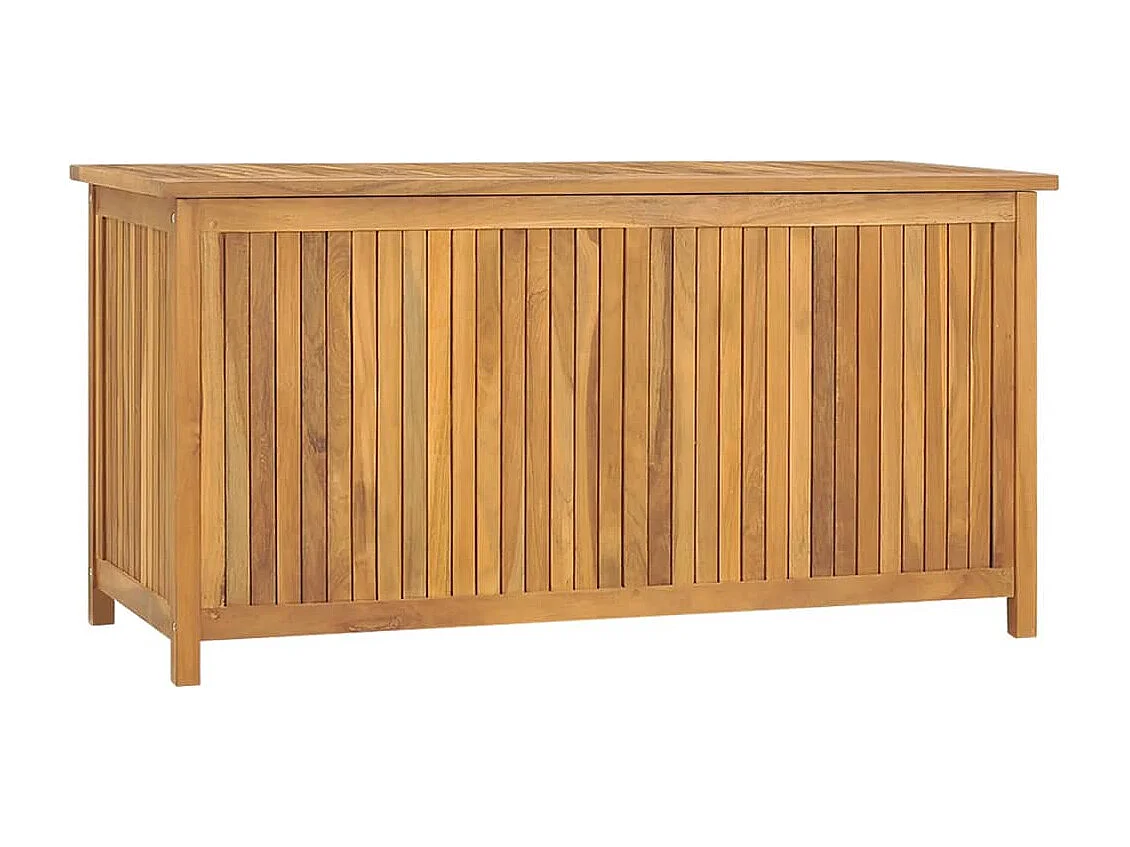 Box da giardino 114x50x58 cm Legno massello di teak