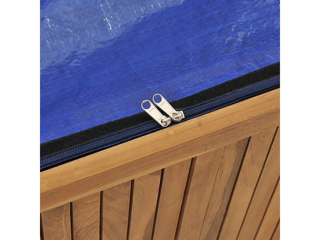 Box da giardino 114x50x58 cm Legno massello di teak