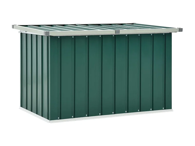 Baule da giardino Verde 109x67x65 cm