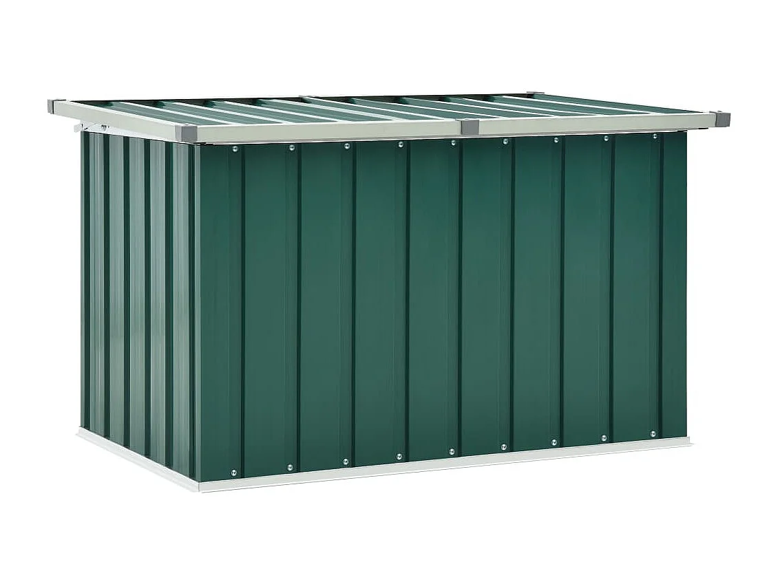 Baule da giardino Verde 109x67x65 cm