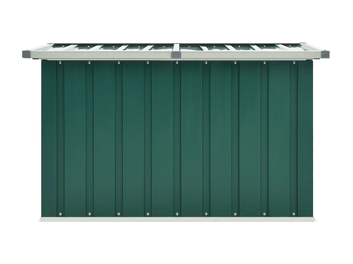 Baule da giardino Verde 109x67x65 cm