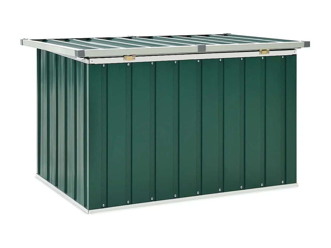 Baule da giardino Verde 109x67x65 cm