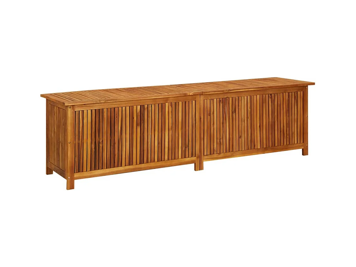 Tuinopbergbox 200x50x58 cm Massief acaciahout
