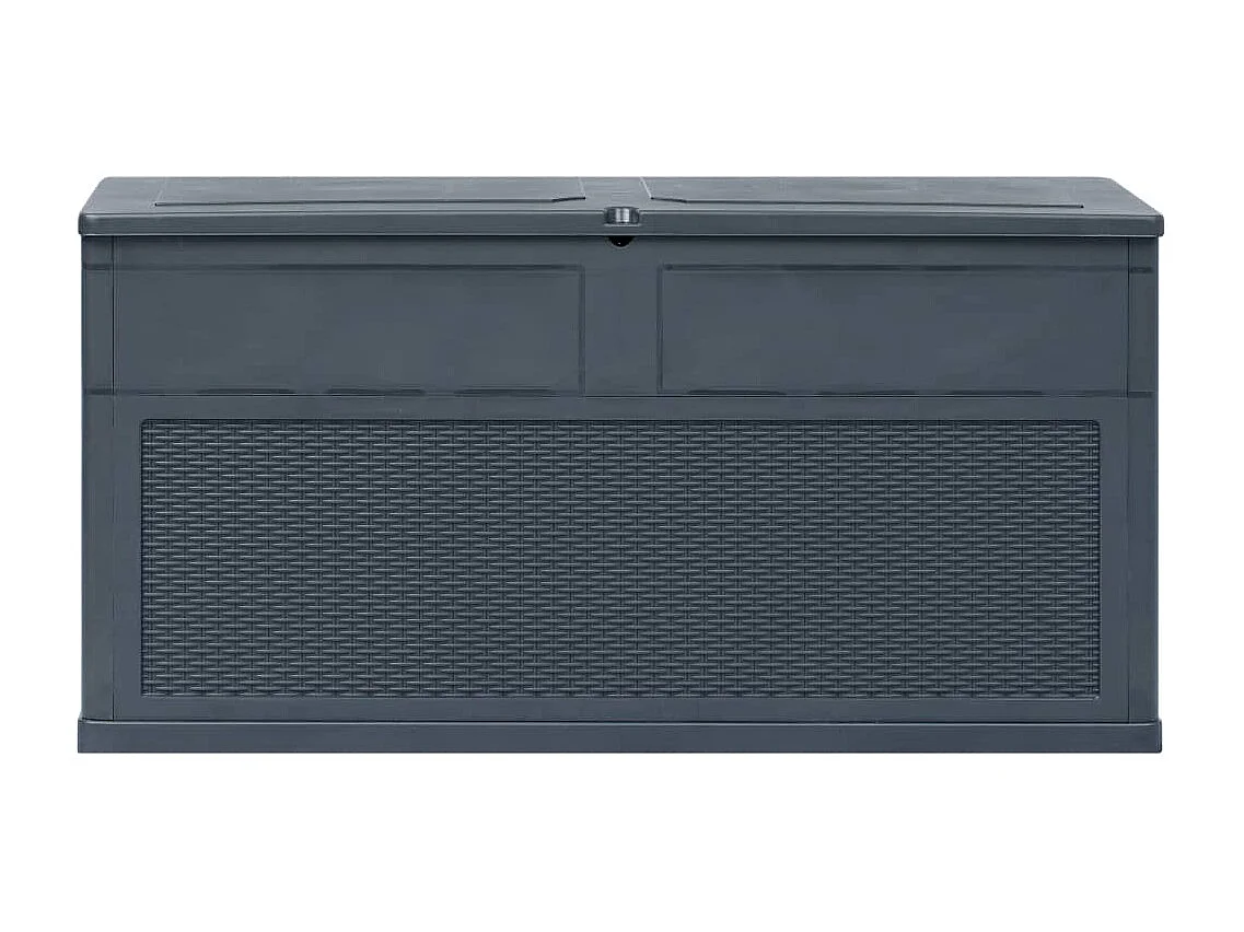 Baule da giardino 320 L Antracite