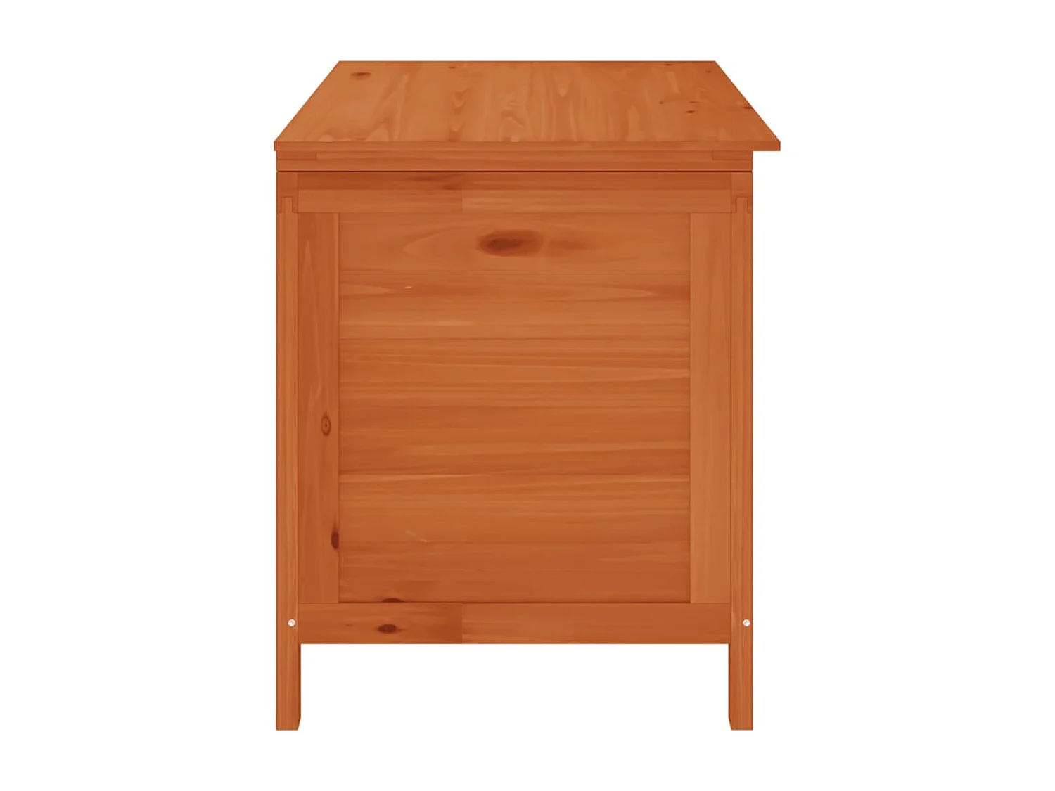 Boîte de rangement de jardin 99x49,5x58,5 cm bois massif sapin