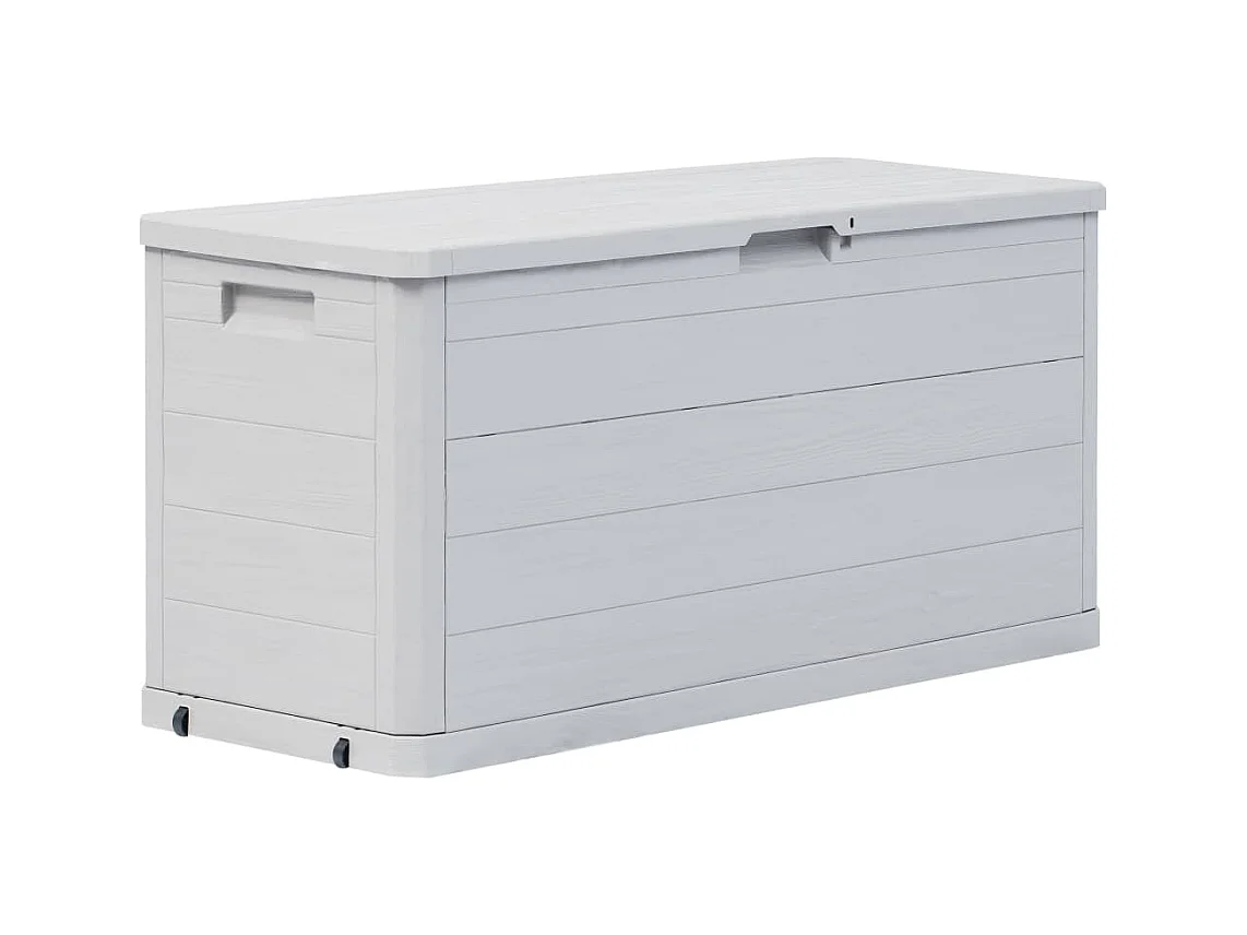 Garten-Aufbewahrungsbox 280 L Hellgrau