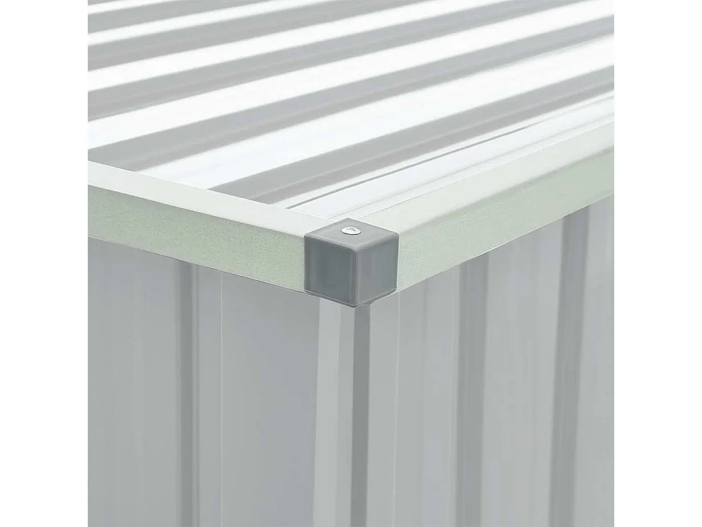 Boîte de rangement de jardin Gris 171x99x93 cm