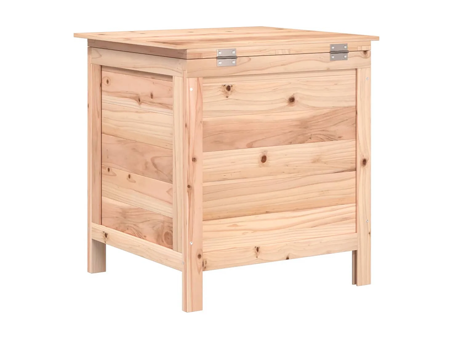 Boîte de rangement de jardin 50x49x56,5 cm bois massif de sapin