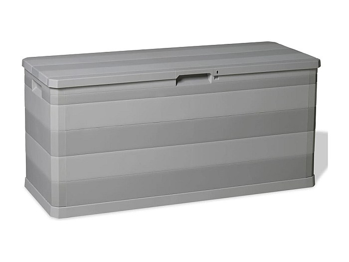 Boîte De Rangement Jardin En Acier Galvanisé - 149 X 99 X 93 Cm - Stockage Terrasse, Outils, Équipements - Facile à Assembler, Résistante Aux Intempéries