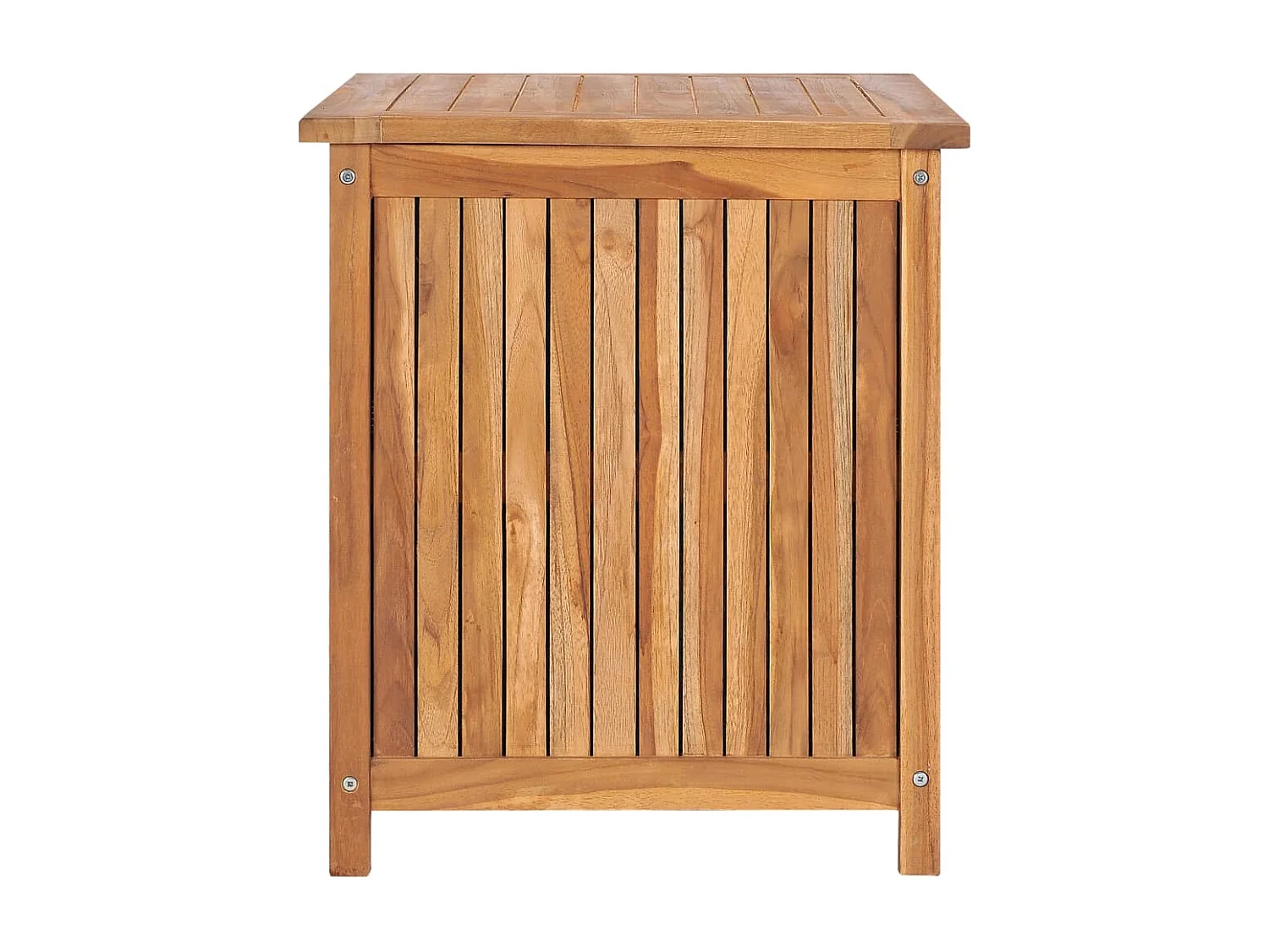 Boîte de rangement de jardin 60x50x58 cm Bois de teck solide