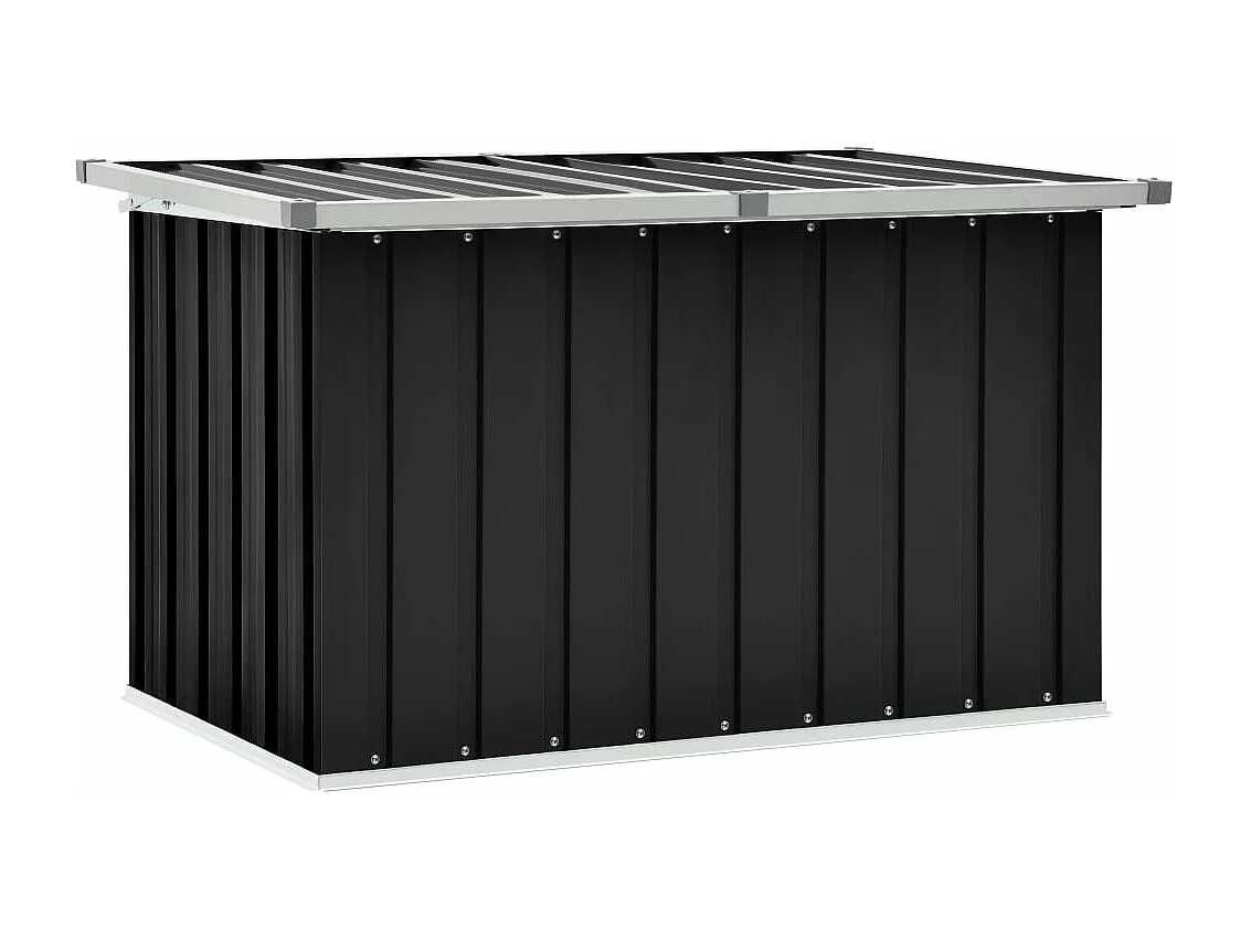 Caja de almacenamiento de jardín Antracita 109x67x65 cm