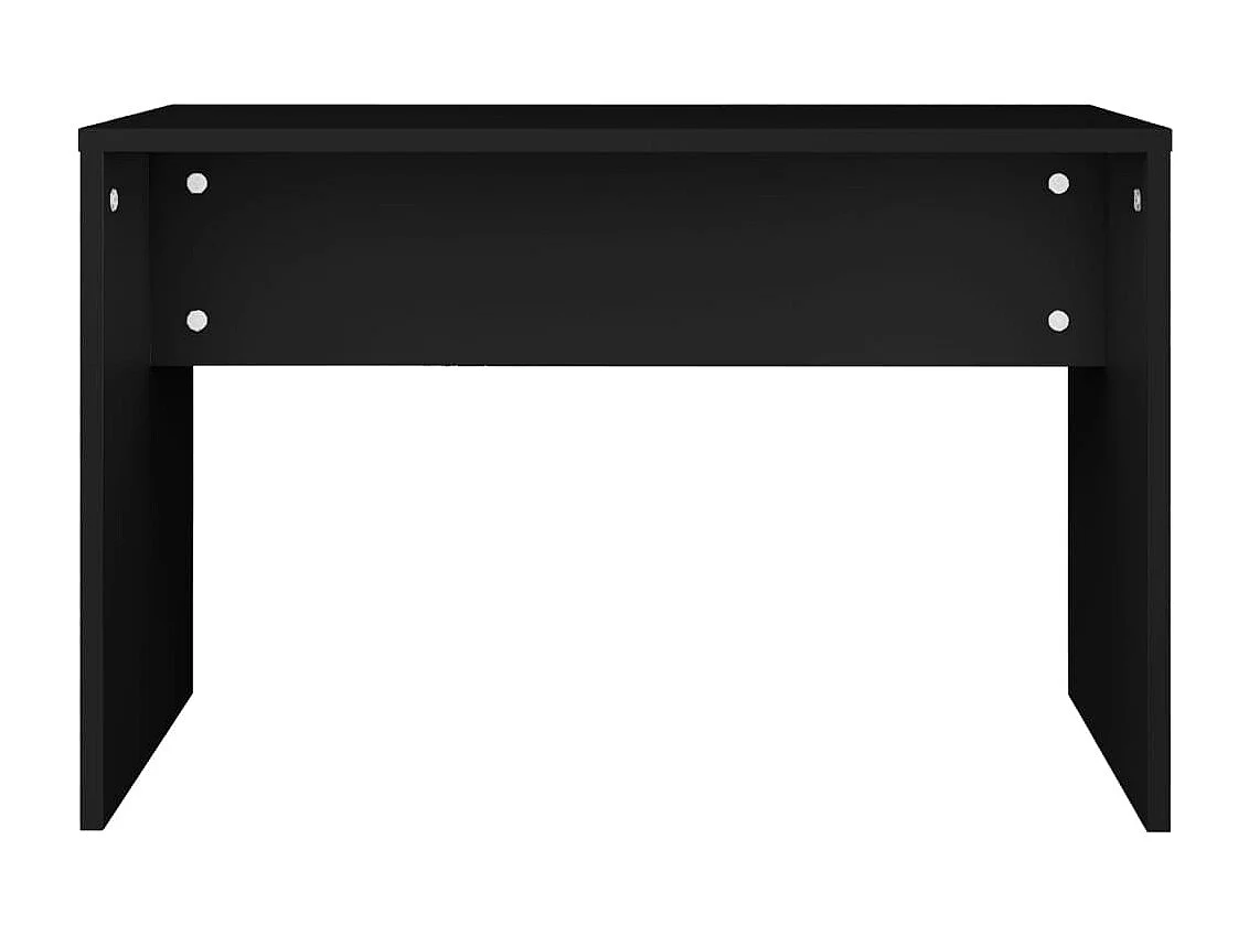 Ensemble de coiffeuse noir 74,5x40x141 cm