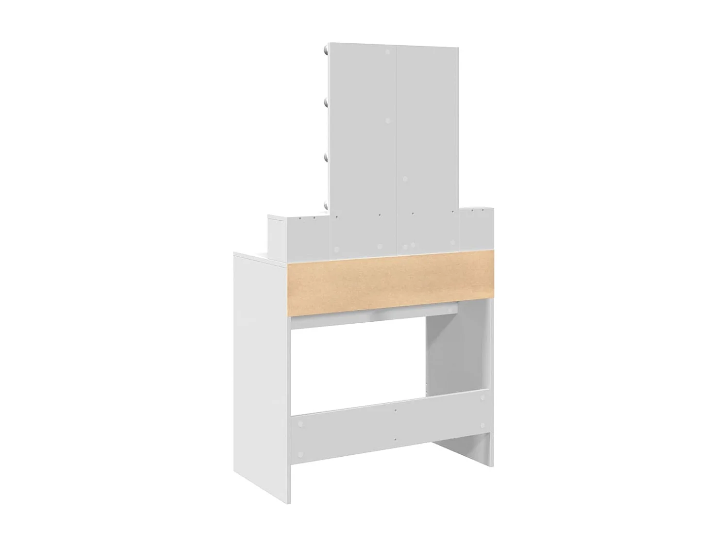 Coiffeuse avec LED blanc 80x41x144,5 cm