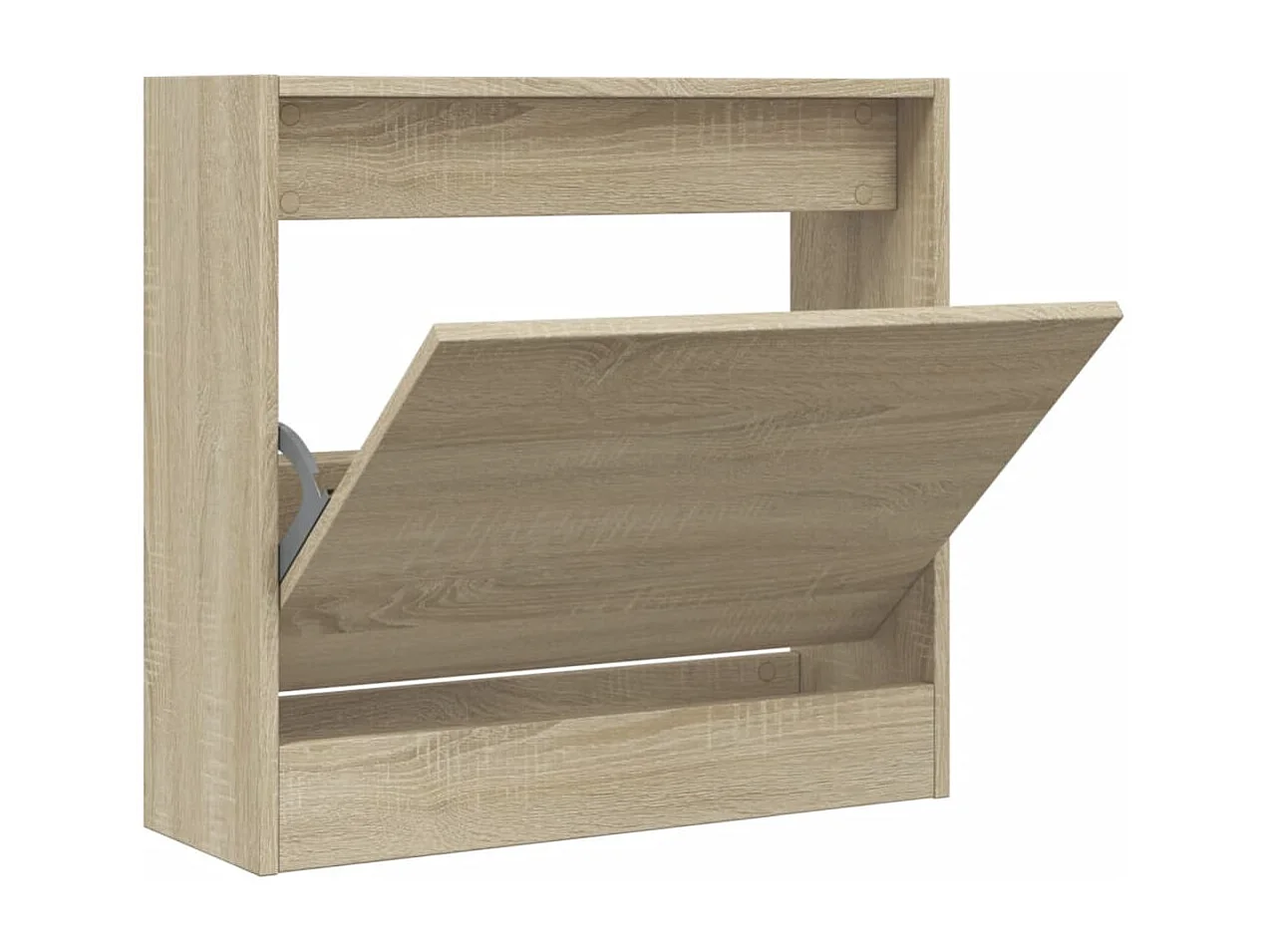 Armoire à chaussures chêne sonoma 60x21x57 cm bois d'ingénierie