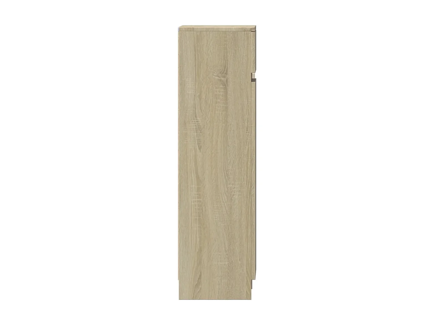 Armoire à chaussures chêne sonoma bois d'ingénierie