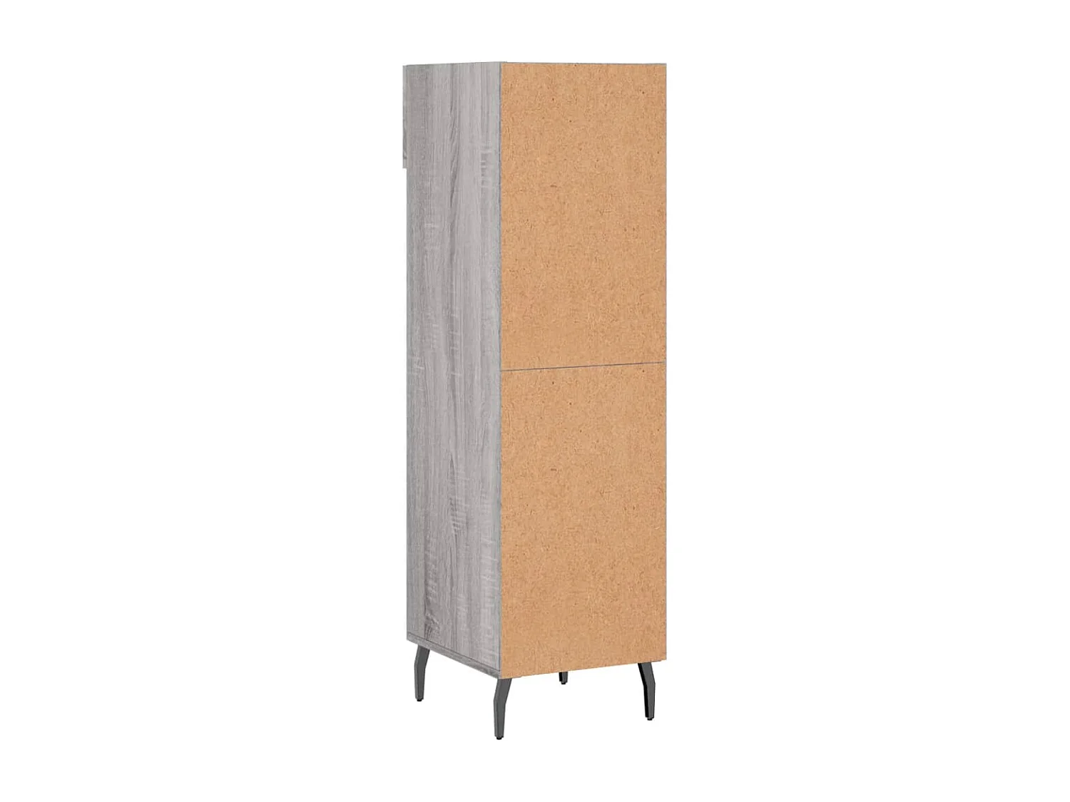 Meuble à chaussures sonoma gris 30x35x105 cm bois d'ingénierie