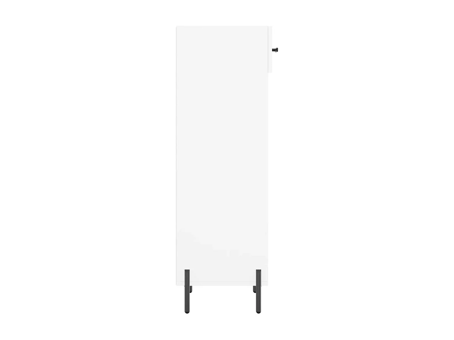 Armoire à chaussures blanc 30x35x105 cm bois d'ingénierie