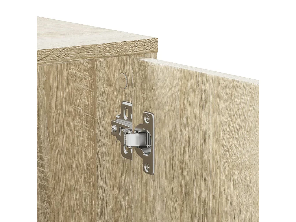 Mobile angolare in rovere Sonoma 160x40x45 cm in derivati del legno