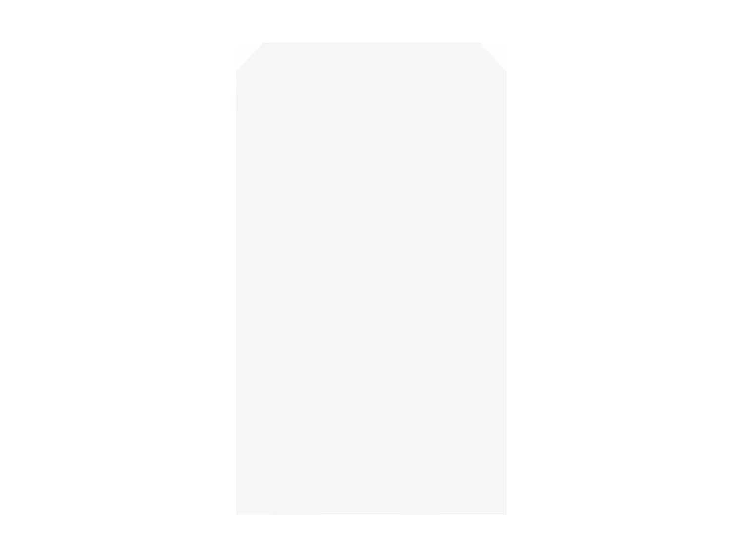 Zapatero blanco 80x42x69 cm de madera contrachapada