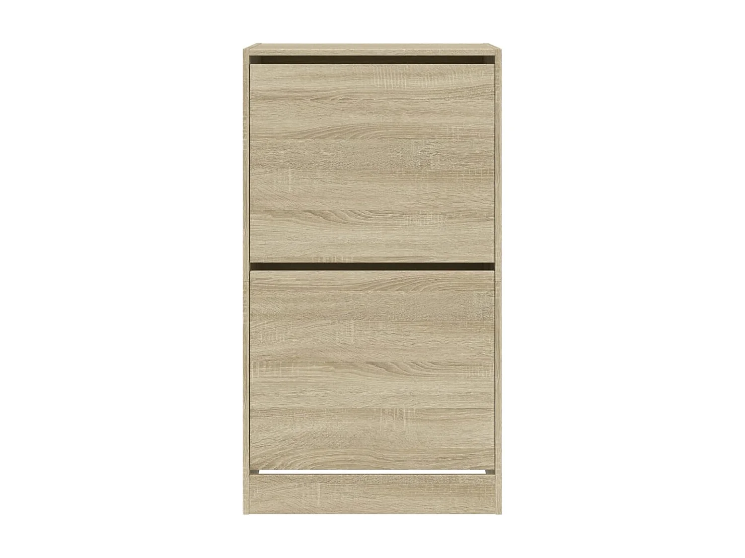 Armoire à chaussures 2 tiroirs rabattables chêne sonoma