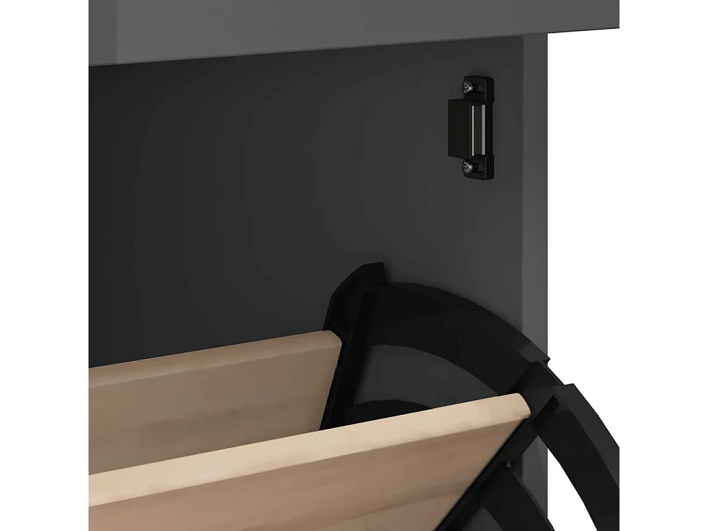 Scarpiera VIKEN in multistrato grigio antracite