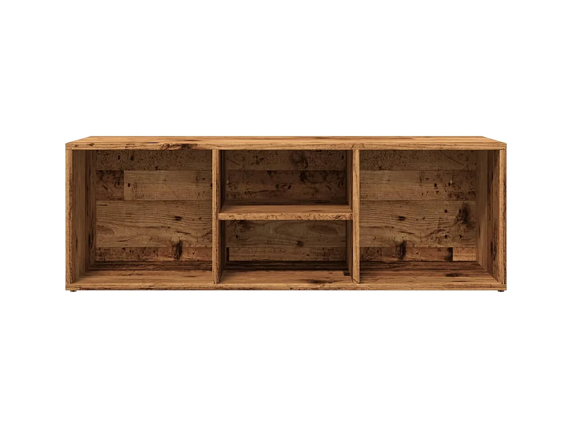 Opbergbank voor oude klompen 105x35x35 cm