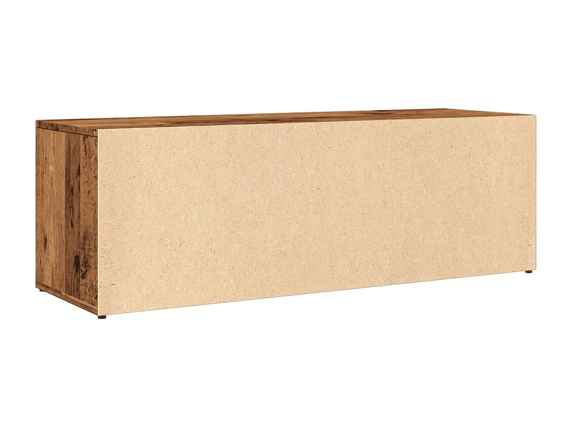 Opbergbank voor oude klompen 105x35x35 cm