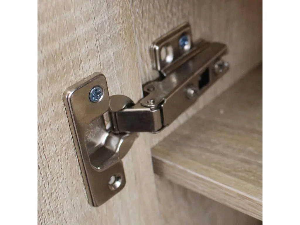 Sapateira com 7 prateleiras, carvalho