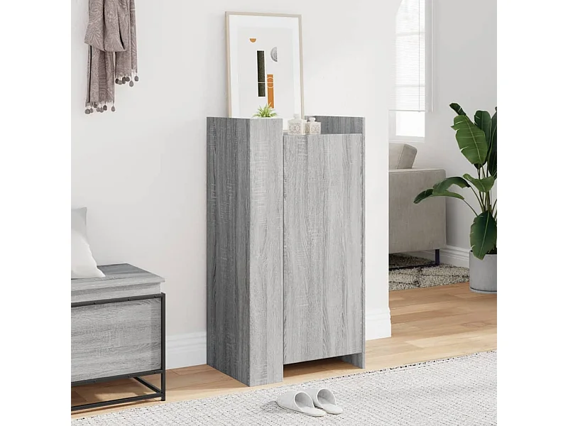 Zapatero Sonoma gris 52x37,5x100 cm