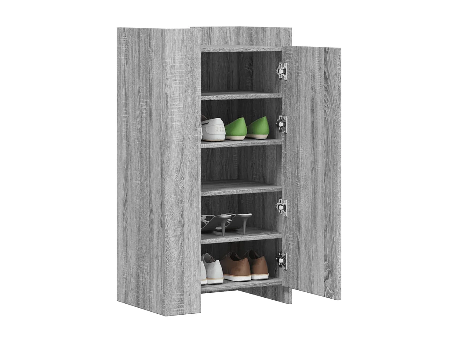 Armoire à chaussures sonoma gris 52x37,5x100 cm