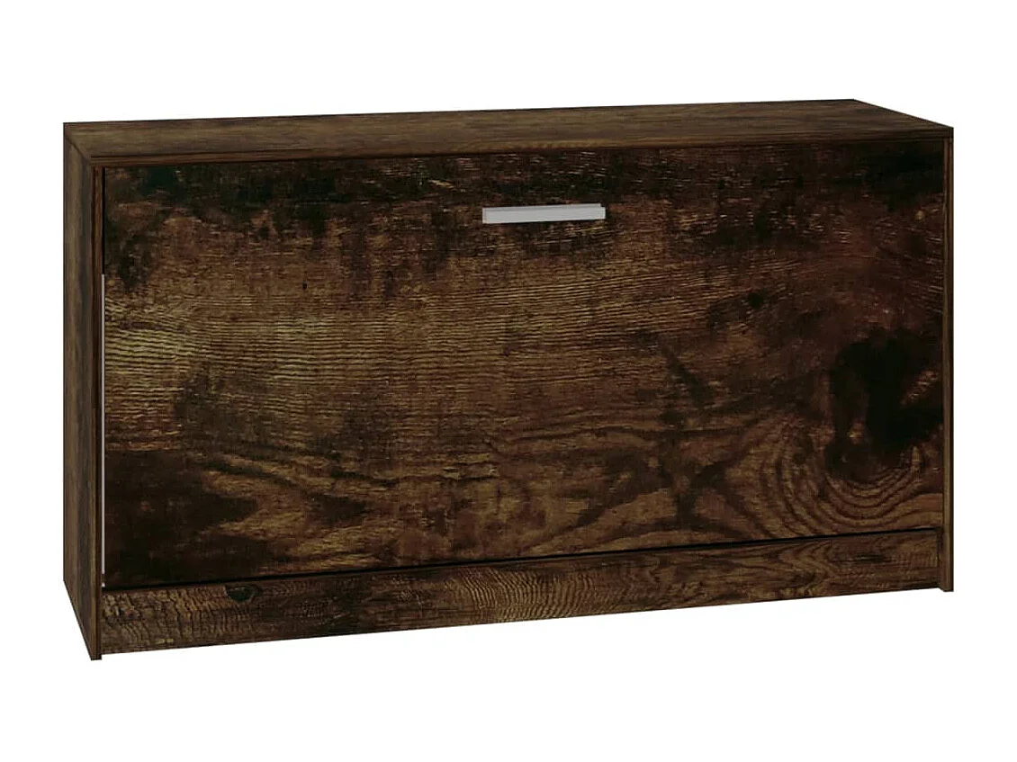 Banco para sapatos Carvalho fumado 80x24x45 cm Madeira derivada