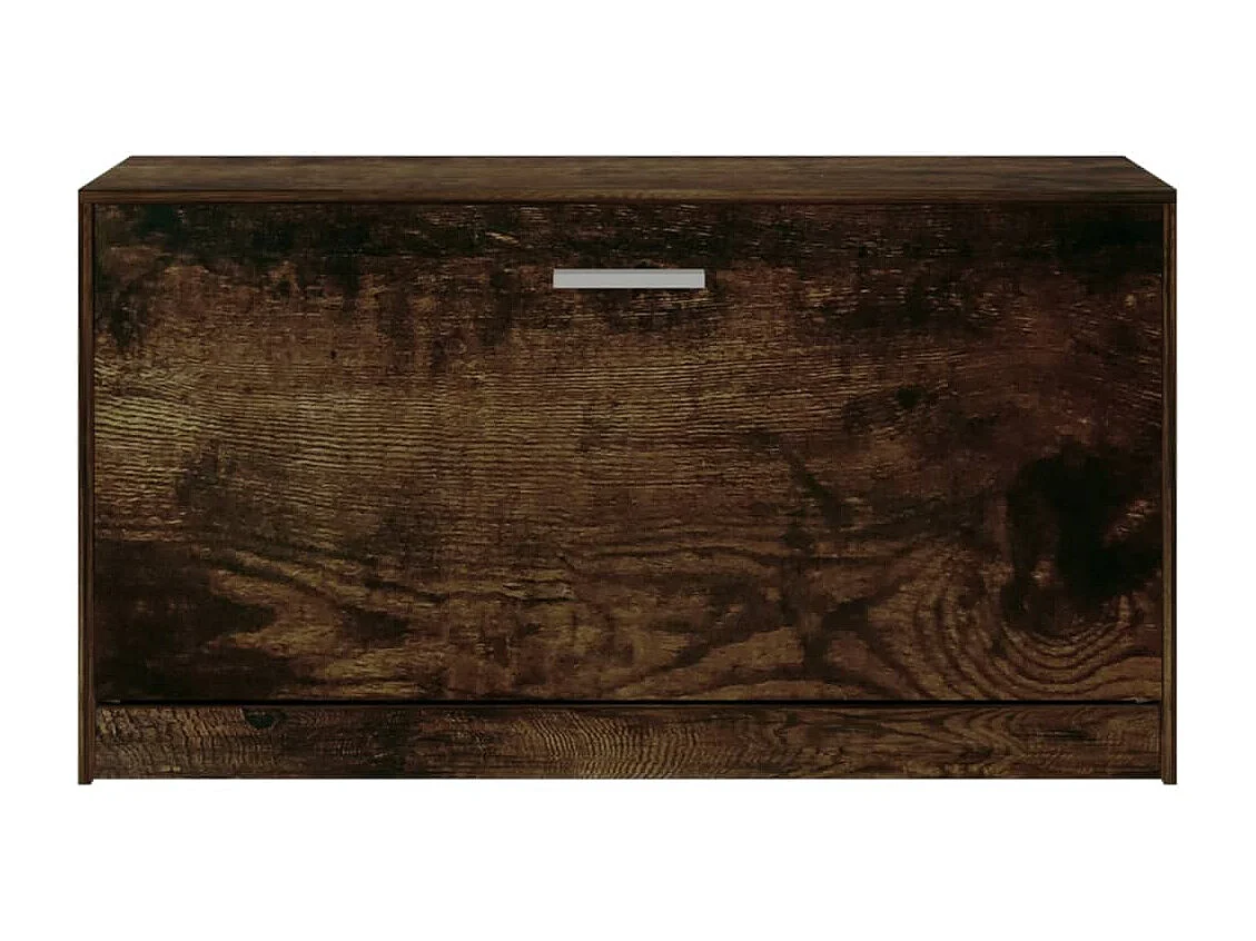 Banco para sapatos Carvalho fumado 80x24x45 cm Madeira derivada