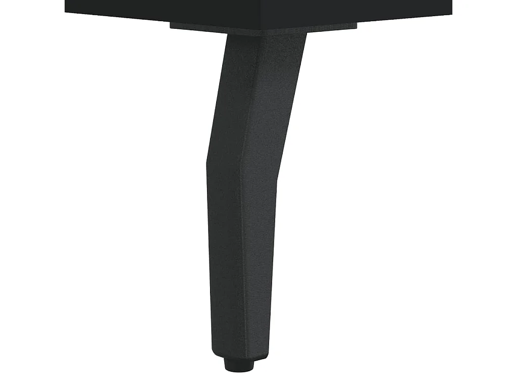 Armoire à chaussures noir 60x35x105 cm bois d'ingénierie