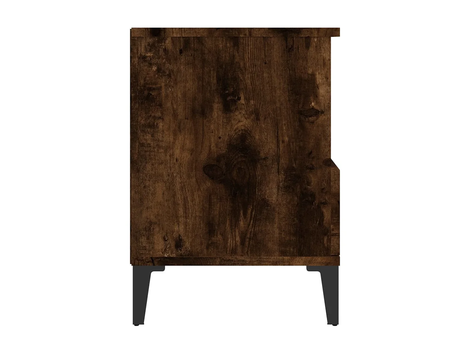 Table de chevet Chêne fumé 40x35x50 cm