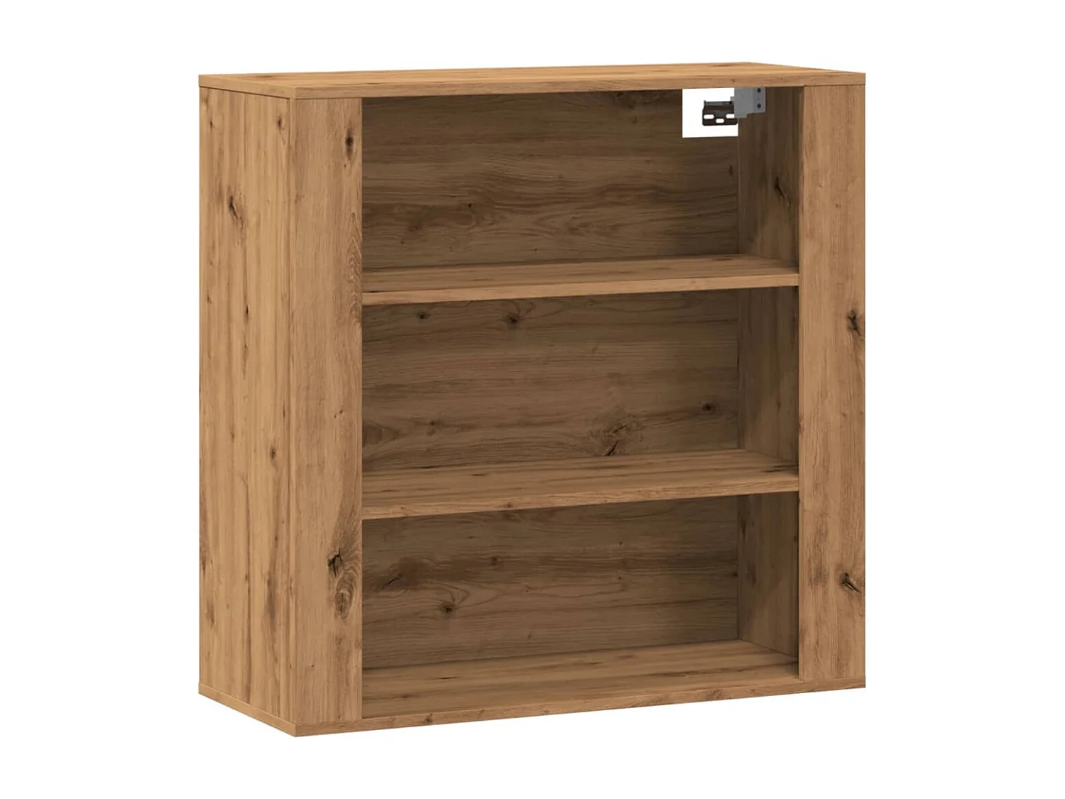 Armoire murale chêne artisanal 80x33x80 cm bois d'ingénierie