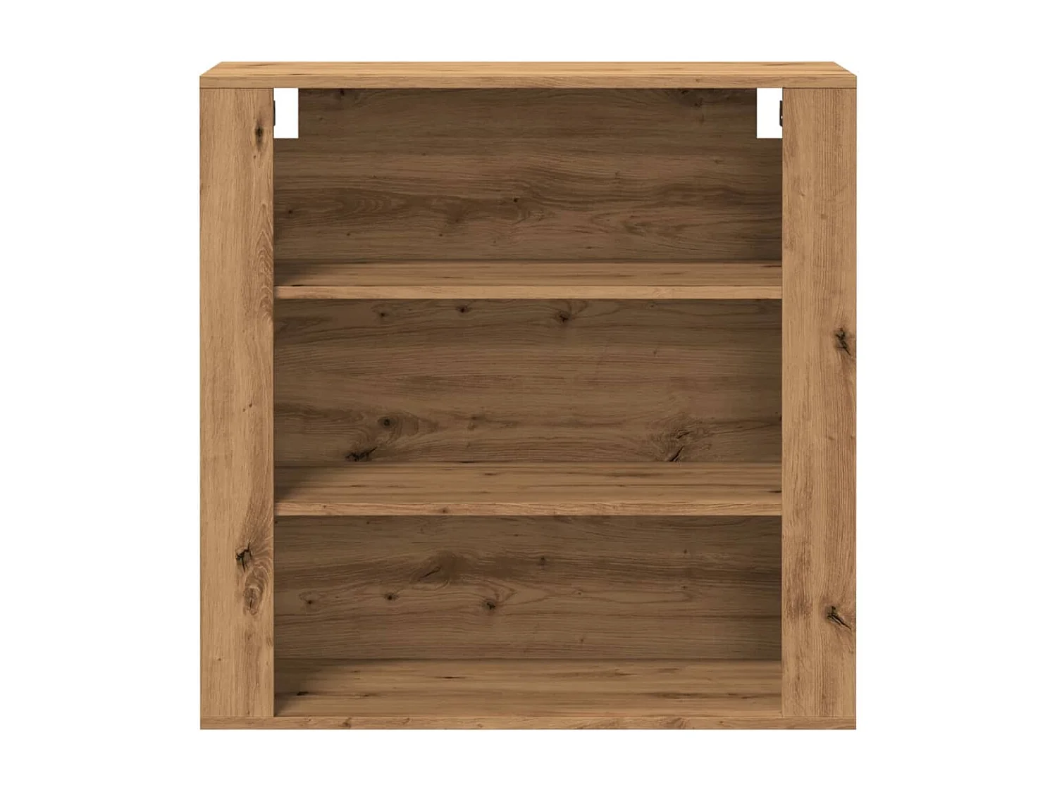 Armoire murale chêne artisanal 80x33x80 cm bois d'ingénierie