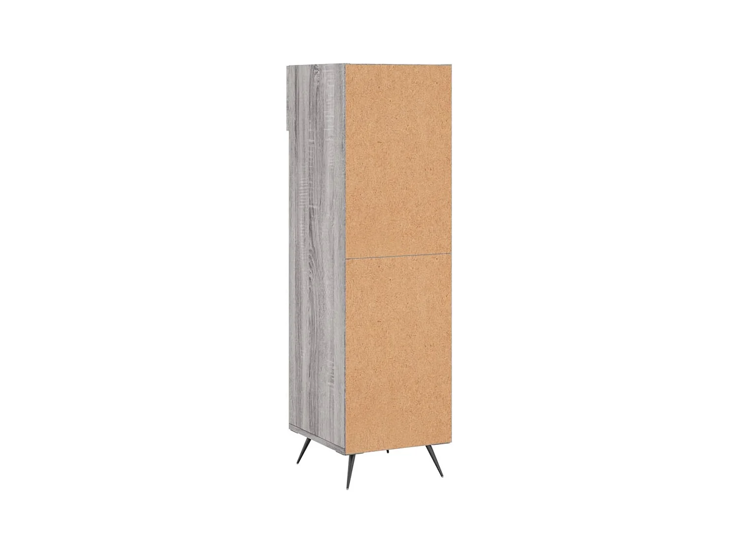 Meuble à chaussures sonoma gris 30x35x105 cm bois d'ingénierie