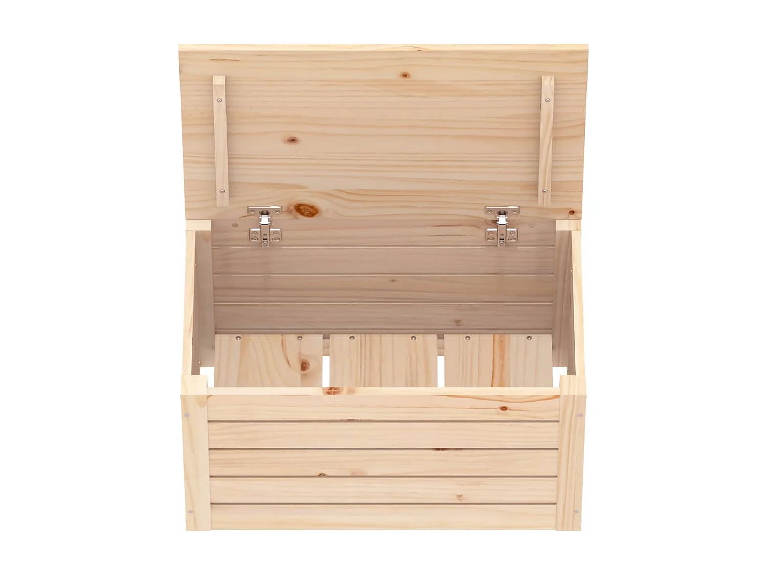 Boîte de rangement 59,5x36,5x33 cm Bois massif de pin