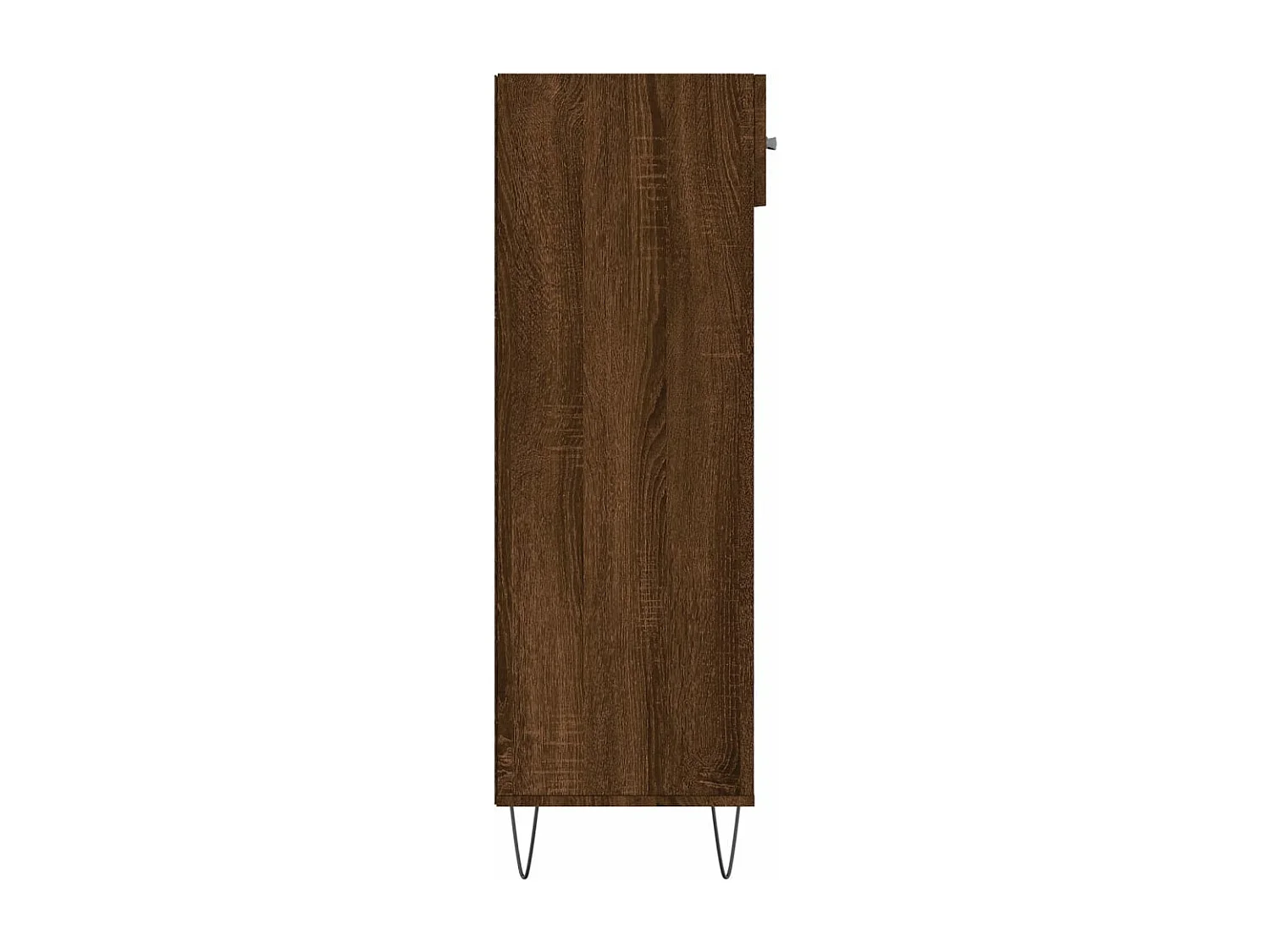 Armoire à chaussures chêne marron 60x35x105cm bois d'ingénierie
