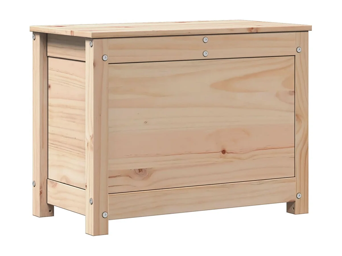 Boîte de rangement 60x32x45,5 cm Bois massif de pin