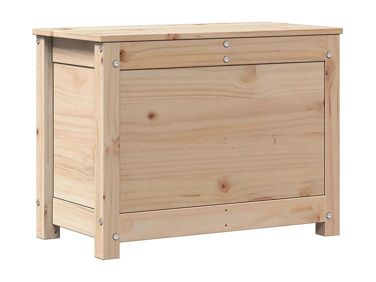 Boîte de rangement 60x32x45,5 cm Bois massif de pin