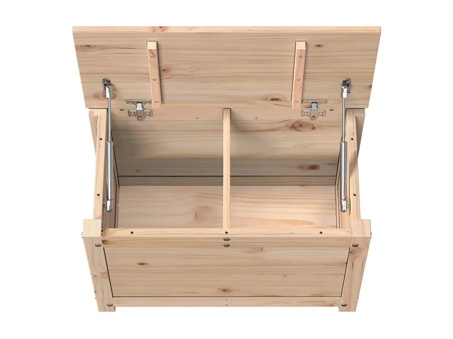 Boîte de rangement 60x32x45,5 cm Bois massif de pin