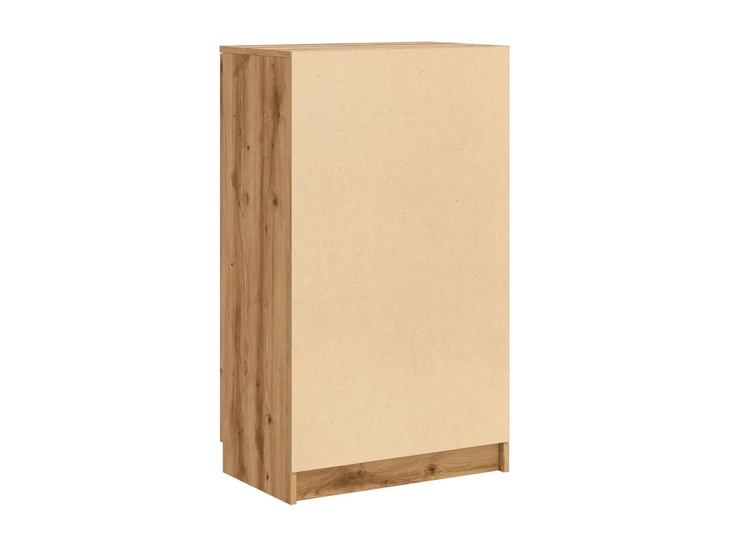 Zapatero artesanal de madera contrachapada de roble.