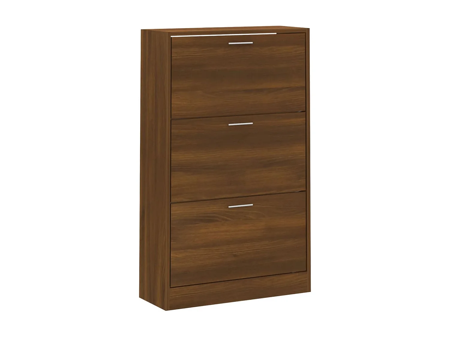 Armoire à chaussures Chêne marron 63x24x103cm Bois d'ingénierie