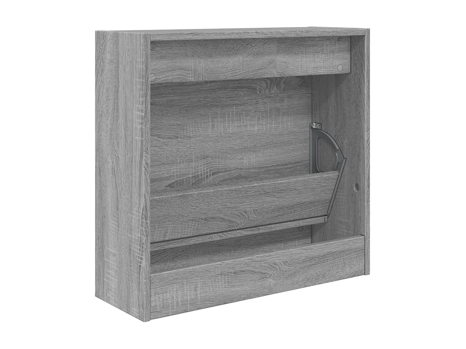 Zapatero Sonoma gris 60x21x57 cm de madera contrachapada